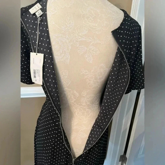 A New Day Black Polka Dot‎ Dress size Small - Picture 8 of 10